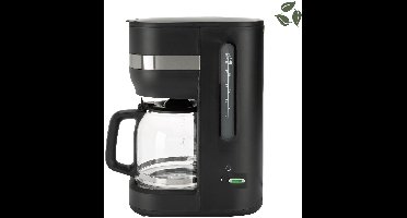 Bourgini Elements Koffiezetapparaat – 1,5L (10-12 Kopjes) - Warmhoudplaat - Automatische Uitschakeling - Vaatwasserbestendig - GRS gecertificeerd gerecyclede materialen