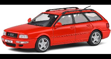 Audi RS2 Avant Powered by Porsche Solido Modelauto 1:43 1995 S4310102 Schaalmodel
