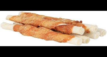 50 stuks - Meat Rawhide Sticks - Kip - 25 cm - Kauwkluif - Kauwrol