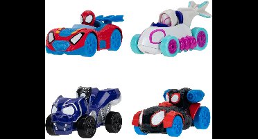 Spidey And His Amazing Friends Metal Vehicles 4-Pack