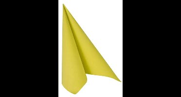 14x20 Servetten ROYAL Collection 1/4 vouw 25 cm x 25 cm lime