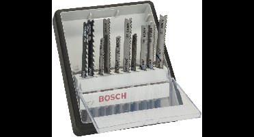 Bosch 10-delige Robust Line decoupeerzaagbladenset Wood and Metal T-schacht
