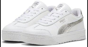 Puma Select Roma Feminine Metallic Schoenen Wit EU 36 Vrouw