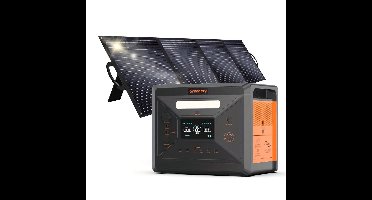 Powerbank – Portable Power Station – Solar Generator – Camping Batterij – Noodstroomvoorziening – 2304Wh Capaciteit – 4 AC Stopcontacten met 4800W Piekvermogen