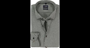 OLYMP Luxor 24/7 modern fit overhemd - popeline - lindegroen - Strijkvriendelijk - Boordmaat: 44