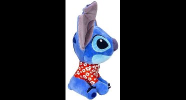 Disney - Stitch Hawaii knuffel met geluid - 30 cm - Pluche - Lilo & Stitch knuffel - Disney knuffel