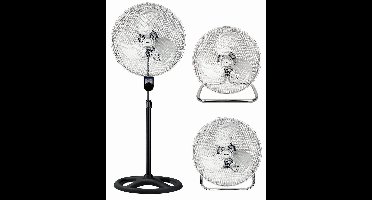 OCEAN OCIFNMC183AZNW - 3 in 1 Ventilator - 46CM - Wand/Muur/Tafel