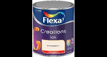 Flexa - Creations Lak Hoogglans - Wit Goudsbloem - Mengverf - 0.75 L