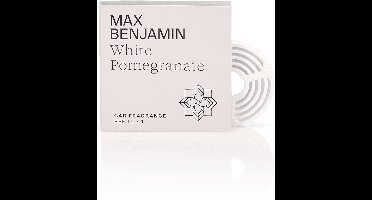 Max Benjamin - Autoparfum Navulling - White Pomegranate