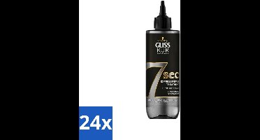 24 x Gliss-Kur - 7 Sec Express Repair Treatment - Ultimate Repair - Herstelt Intensief - 200 ml - Haarkleur - Haarherstel - Haarbreuk - Haarstructuur - Keratine