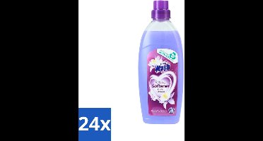 24 x At Home - Wash - Wasverzachter - Floral Passion - 20 Wasbeurten - Wasverzachter - Wasverzachter Geur - Wasverzachter Voor Kleding - Wasverzachter Voor Alle Stoffen - Wasverzachter Voor Katoen