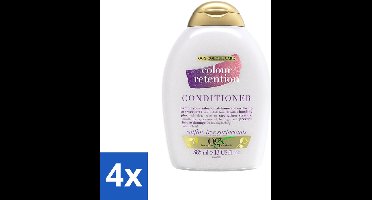 4 x OGX - Colour Retention - Conditioner - Voor Gekleurd Haar - 385 ml - Kleurbehoud - Haarkleur - Haarkleur Behoud - Haarkleur Beschermen - Haarkleur Verzegelen