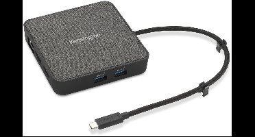 Kensington USB4 Mobiel Dockingstation - Hub 100W- Zwart