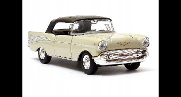 Welly Chevrolet Bel Air 1957 Soft Top Modelauto Schaal 1:34-39