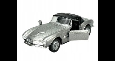Welly Old Timer BMW 507 Zilver Metaal 1:34 Model Auto
