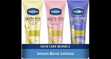 Vaseline - Gluta Hya - Set van 3 x 200ml - Voordeelverpakking