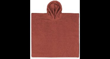 Badponcho Large copper met naam geborduurd 1-6 jaar