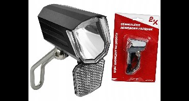 Dynamo Fietslamp JY-7112 met Noodstroomfunctie - 70 LUX
