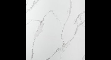 PVC Wandpaneel - Afimona - Calacatta Marmer Wit Grijs Hoogglans 280x120x0.3cm