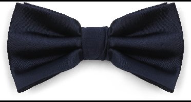 Suitable Satin Strik Blauw - Maat - Heren - Vlinderstrik - Verstelbaar - Voorgestrikte vlinderdas - Heren - Luxe cadeauverpakking