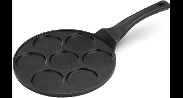 DailySupplies® Poffertjespan Inductie - Poffertjesmaker - Poffertjespannen - Zwart