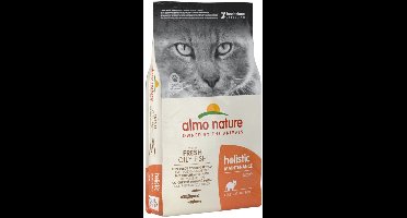 Almo Nature Holistic - Witvis en Rijst - Kattenvoer - 12 kg