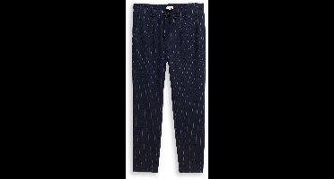 Tom Tailor Loose fit broek met krijtstreep
