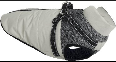 Boony Hondenjas + Tuig - Kleur: Alpine Silver - Ruglengte: 50 cm