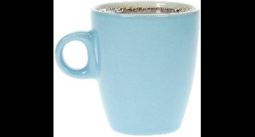Cosy & trendy Koffiekopjes - blauw - 190 ml - Keramiek - glans finish - bekers