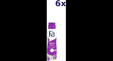 6x Fa Deospray - Purple Passion 150 ml