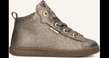 Develab 44350 Sneakers Unisex - Leren Sneaker - Goud - Maat 26