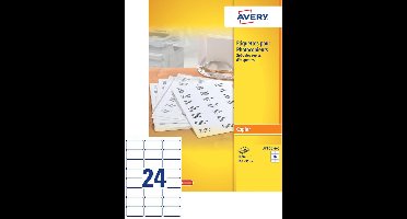Huismerk Avery DP246-100 Universele Etiket 70x36mm Wit