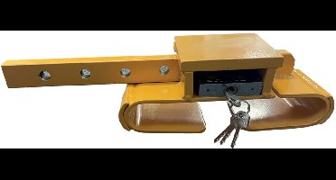 IWH 019801 Containerslot, Diefstalbescherming Geel