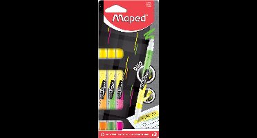 Maped tekstmarkers FLUO'PEPS PEN DUO, 3 stuks in blister