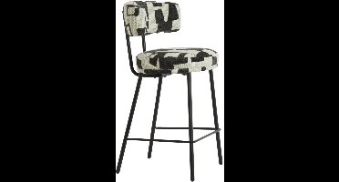 Light & Living - Barkruk HARVIE - 51x52.5x93 cm - Bruin - Set van 2