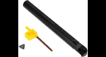 JHubers Goods - Draaihouder Kotterbaar 20 Mm × 200 Mm - Draaibeitelhouder met Binnendraad Insert - 16IR AG60 Wrench Insert - Hardmetalen Mes Kotterbaar