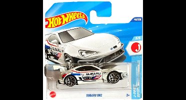 HOT WHEELS SUBARU BRZ PANDEM WHITE 1:64 48/250 HW J-IMPORT 3/5 SHORT CARD 2025