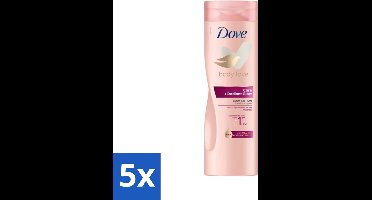 5 x Dove Bodylotion Care & Glow 400 ml - Bodylotion - Hydratatie - Stralende Huid - Ceramide - Glans