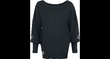 Harry Potter Hedwig Dames Shirt met lange mouwen - zwart - S