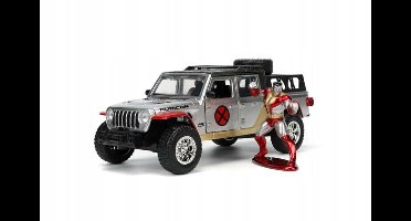 Jada Marvel X-Men Jeep Gladiator 1:32 met Colossus Figuur