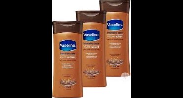 Vaseline Intensive Care Cacao Radiant Bodylotion 3 x 400 ml