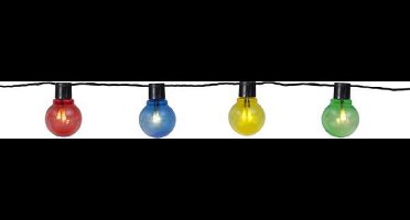 RTM Lighting Feestverlichting 450cm met 16 lampjes -Warm Wit- prikkabel - lichtsnoer