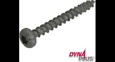 Dynaplus - Unischroeven - Torx 25 cillinderkop - 5 x 25mm - AR-Coating - Voldraad (200 stuks)