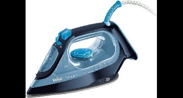 Braun TexStyle 3 SI 3050 BL Droog- & stoomstrijkijzer Keramische zoolplaat 2400 W Blauw
