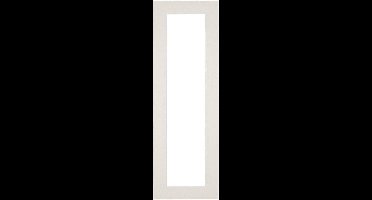 Passe-Partout Fotomaat 10x30 cm - Lijstmaat 20x60 cm - Lichtgrijs - Museumkarton - Fotolijst niet inbegrepen