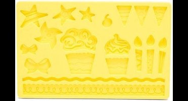Patisse Siliconen fondant vorm 20x12 cm