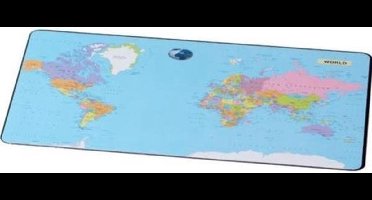 Esselte Bureau Onderlegger - Wereldkaart - Nederlands