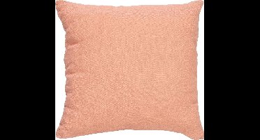 Dutch Decor LINN - Kussenhoes 45x45 cm - 100% linnen - effen kleur - Muted Clay - roze - met rits - zonder binnenkussen