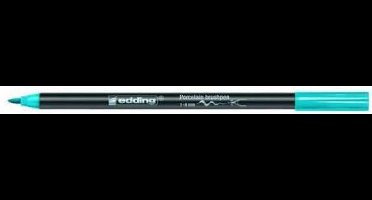 edding-4200 porselein brushpen lichtblauw 1ST 1-4 mm / 4-4200010