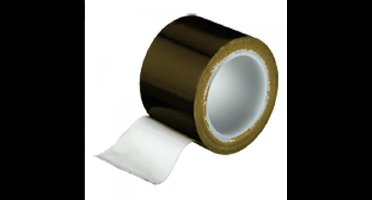 Deltaband watervast bruin 4meter lang. x 38mm. breed. deltafix.